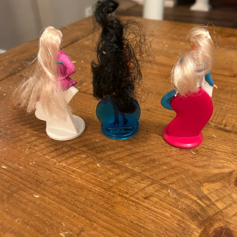 Bundle of 1994 Barbie McDonalds Happy Meals figurines as is